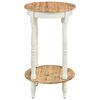 vidaXL Side Table 50x40x66 cm Solid Acacia Wood