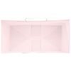 vidaXL Paper Bags 250 pcs with Handles Pink 21x11x36 cm