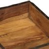 vidaXL Tray with Storage Brown 29 x 31 x 10 cm Solid Reclaim Wood