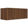 vidaXL TV Cabinet Brown Oak 80x30x30 cm Engineered Wood