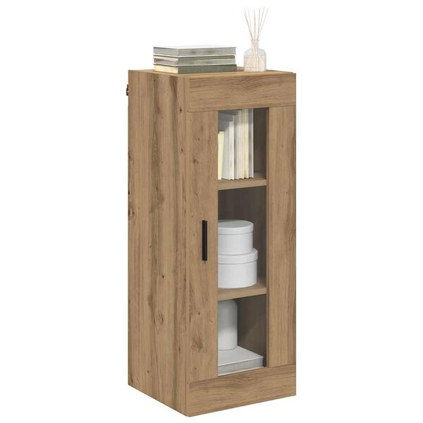 vidaXL Wall Mounted Cabinet Artisan Oak 34.5 x 34 x 90 cm