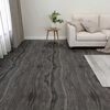 vidaXL Flooring Planks 55 pcs Dark Grey 5.11 m&sup2; PVC