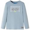 Kids'T-shirt with Long Sleeves Light Blue 140