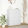 vidaXL Sideboard White 80x35x99 cm Engineered Wood