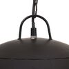 vidaXL Industrial Vintage Hanging Lamp 25 W Black Round 41 cm E27