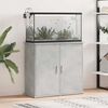 vidaXL Aquarium Stand Concrete Grey 81x36x73 cm Engineered Wood