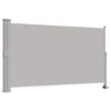vidaXL Patio Retractable Side Awning 140 x 300 cm Grey