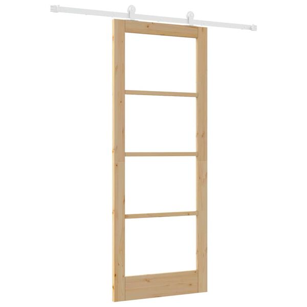 vidaXL Sliding Door ORKDAL Natural 83 x 211 cm