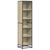 vidaXL Book Cabinet Sonoma Oak 40x35x170,5 cm Engineered Wood