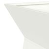 vidaXL Pillar Planter White 40 x 40 x 100 cm