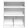 vidaXL Book Cabinet White 60x30x71.5 cm Engineered Wood