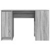 vidaXL Desk Grey Sonoma 120x42x76 cm Engineered Wood