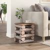 vidaXL Stool Natural 30 x 30 x 38 cm Solid Teak Wood