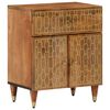 vidaXL Bedside Cabinet 50x33x60 cm Solid Wood Mango