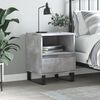vidaXL Bedside Cabinet Concrete Grey 40x35x50 cm Engineered Wood