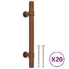 vidaXL Cabinet Handles 20 pcs Bronze 96 mm Stainless Steel