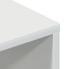 vidaXL TV Cabinet High Gloss White 100x40x40 cm Engineered Wood