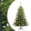 vidaXL Artificial Christmas Tree with Bauble 150 cm 150 LEDs