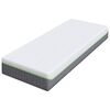 vidaXL Mattress White and Grey 80 x 200 cm Pocket Spring