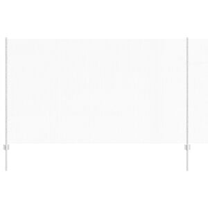 vidaXL Hexagonal Fence with Post 10 x 1.4 m Galvanised Steel Silver