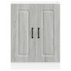 vidaXL Sink Base Cabinet Kalmar Grey Sonoma 60x46x81.5 cm Engineered Wood