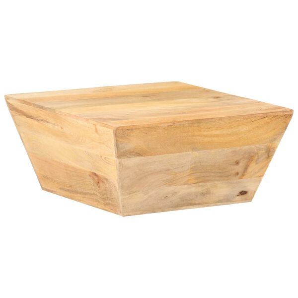 vidaXL Coffee Table V-shape 66x66x30 cm Solid Mango Wood