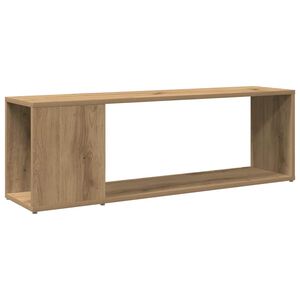 vidaXL TV Cabinet Artisan Oak 100x24x32 cm Engineered Wood