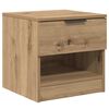 vidaXL Bed Cabinet 2 pcs Artisan Oak 40 x 39 x 40cm Engineered Wood