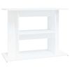 vidaXL Aquarium Stand White 80x35x60 cm Engineered Wood