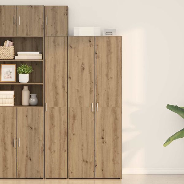 vidaXL Highboard Artisan oak 70 x 42.5 x 185 cm Engineered wood
