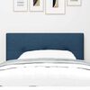 vidaXL Headboard with Headboard Blue 100 cm Faux Leather