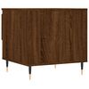 vidaXL Coffee Table Brown Oak 50x46x50 cm Engineered Wood