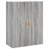 vidaXL Wall Mounted Cabinets 2 pcs Grey Sonoma 69.5x34x90 cm