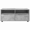 vidaXL TV Cabinet Concrete Grey 100 x 48 x 43 cm Engineered Wood