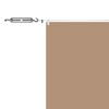 vidaXL Vertical Awning Taupe 140x800 cm Oxford Fabric