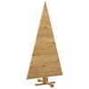 vidaXL Christmas Trees with Stand Brown 150 cm Solid pine wood