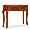 vidaXL Console Table Solid Acacia Wood 90x32x76 cm
