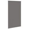 vidaXL Roller Blind Blackout Grey 120x210 cm Fabric Width 116.6 cm Polyester