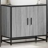 vidaXL Bathroom Sink Cabinet Grey Sonoma 65x33x60 cm Engineered Wood