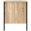 vidaXL Bedside Cabinet Sonoma Oak 40x42x50 cm Engineered Wood