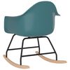 vidaXL Rocking Chair Turquoise PP