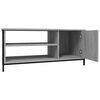vidaXL TV Cabinet Grey Sonoma 100x40x45 cm Engineered Wood