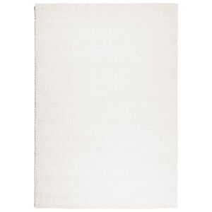 vidaXL Shaggy Rug PAMPLONA High Pile Modern Cream 140x200 cm