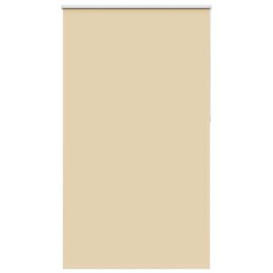 vidaXL Roller Blind Blackout Beige 120x230 cm Fabric Width 116.6 cm Polyester