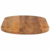 vidaXL Table Top 100x50x3.8 cm Oval Solid Wood Mango