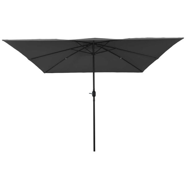vidaXL Garden Parasol Anthracite 295 x 295 x 245 cm