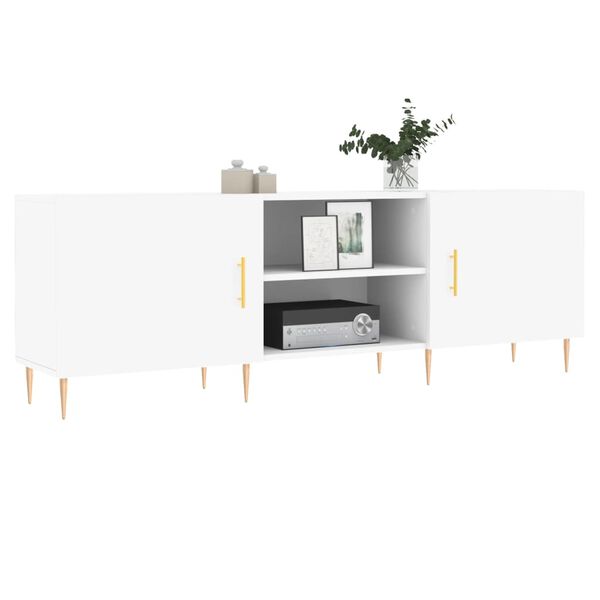 vidaXL TV Cabinet White 150x30x50 cm Engineered Wood
