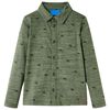 vidaXL Kids' Shirt Khaki Melange 104