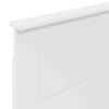 vidaXL Headboard with Headboard White 75 cm Engineered wood