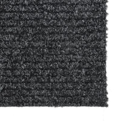 vidaXL Dirt Trapper Carpet Runner 100x500 cm Anthracite
